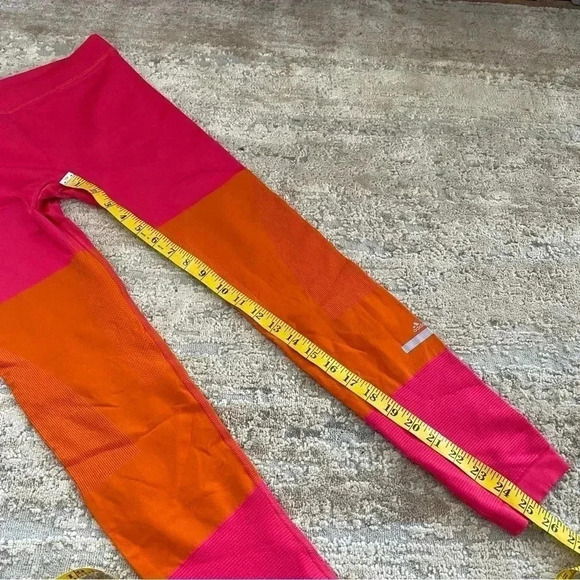 Adidas by Stella McCartney Seamless Tight Running Leggings Color Block Yoga: Sm - Picture 7 of 13